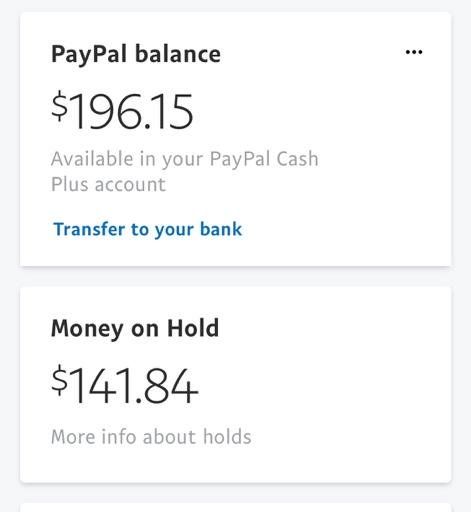 Paypal pending balance When does