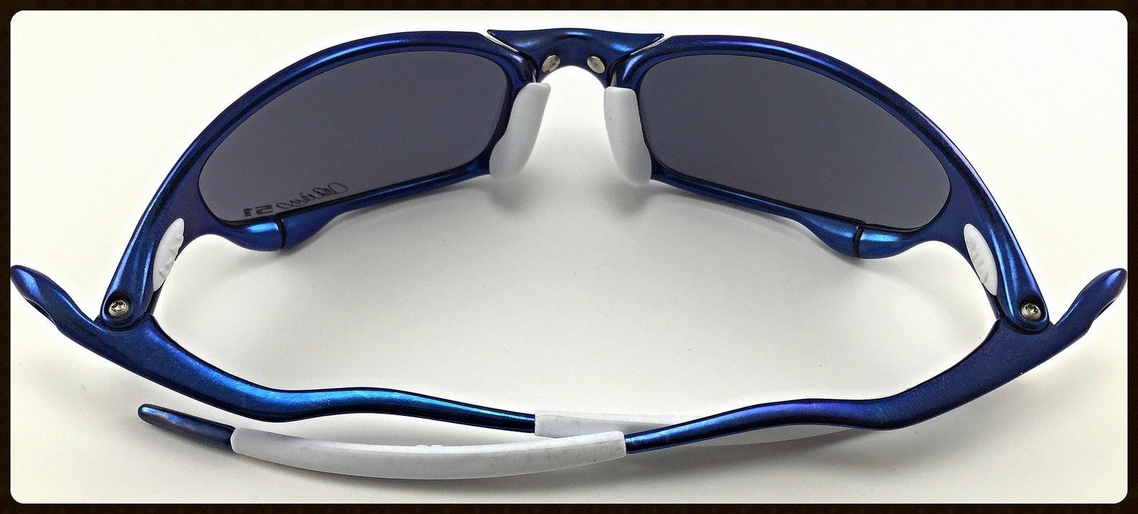 51 Anodized Blue Juliet with OO Blue Ichiro Lenses and White OEM Rubbers-3.jpg