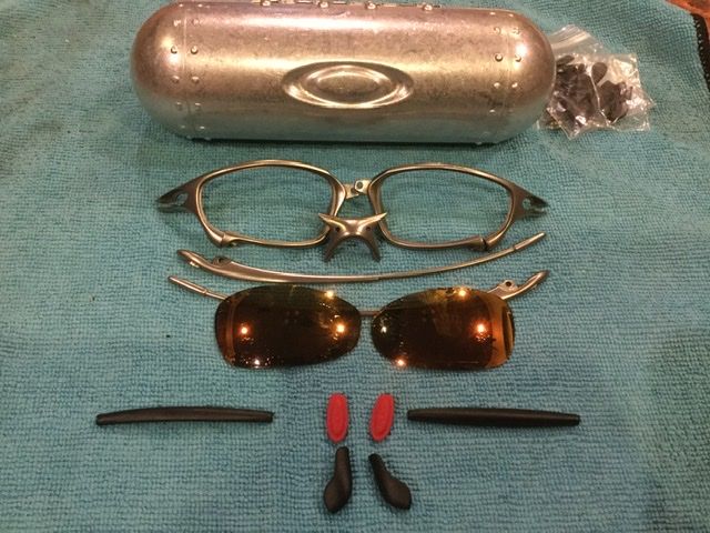 Oakley Juliet X Metal Sunglasses, Nose Bridge Flex Coupler