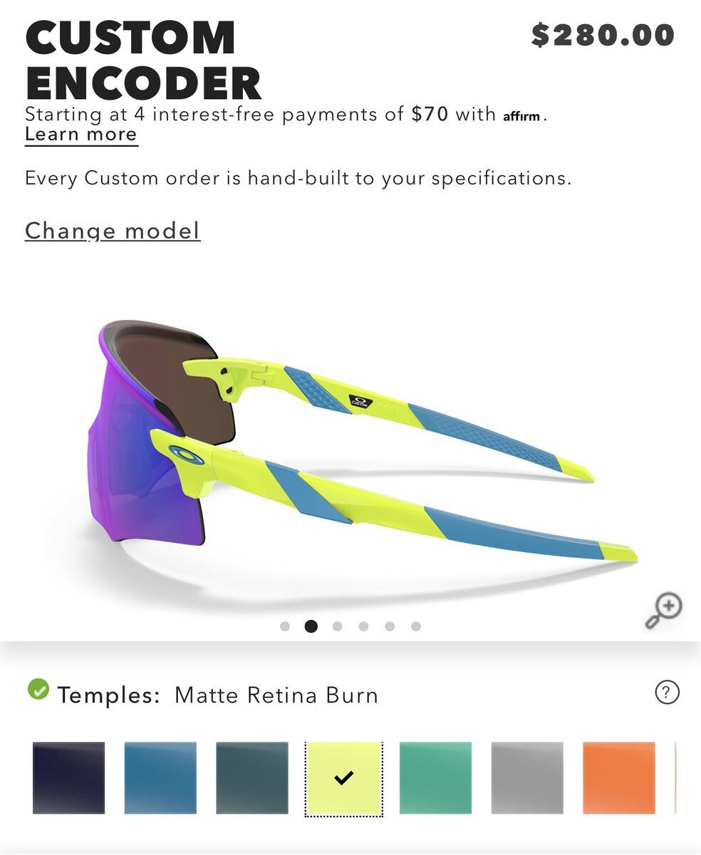Custom Encoder | Oakley Forum