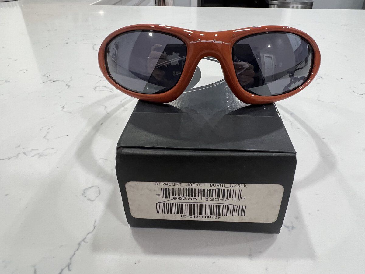 Sold - Burnt Orange Straight Jacket | Oakley Forum