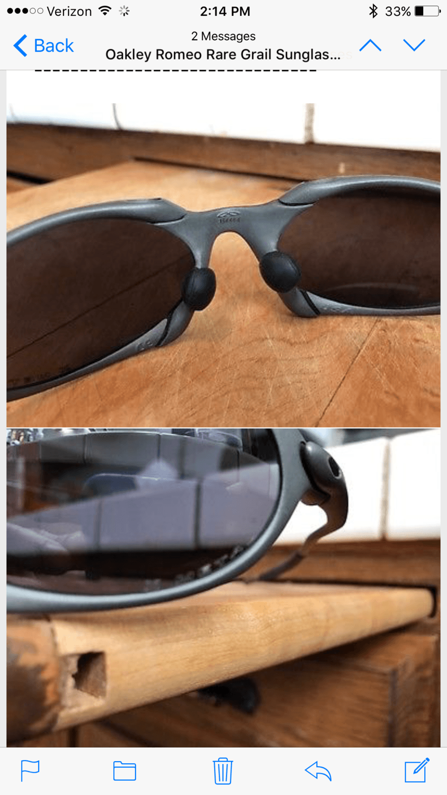 craigslist oakley sunglasses