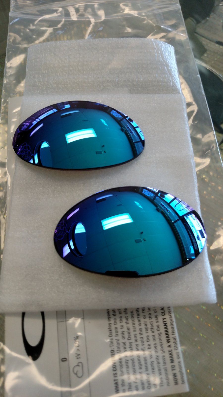 Sold Holbrook Prizm Sapphire Iridium Polarized Lenses NEW Oakley Forum