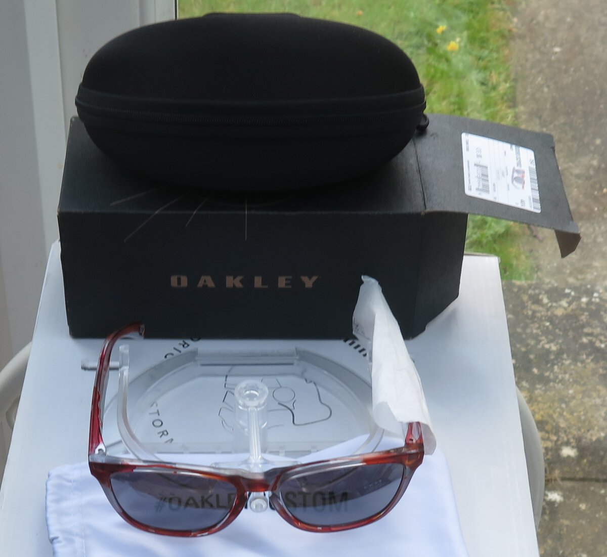 My Acute Custom Red Ink Spill Frogskins .jpg