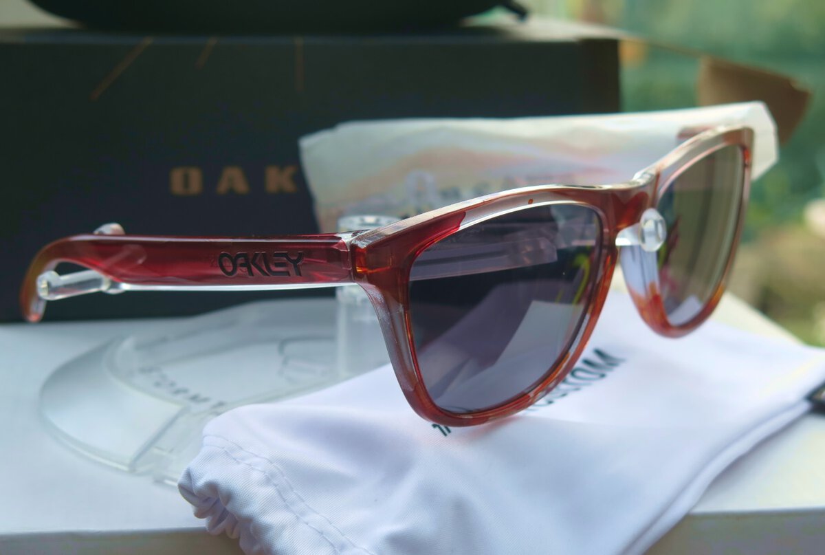 My Right Custom Red Ink Spill Frogskins .jpg