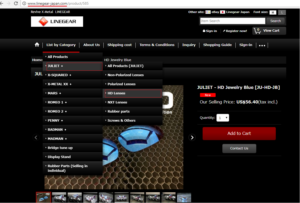 navigating LINEGEAR website.png