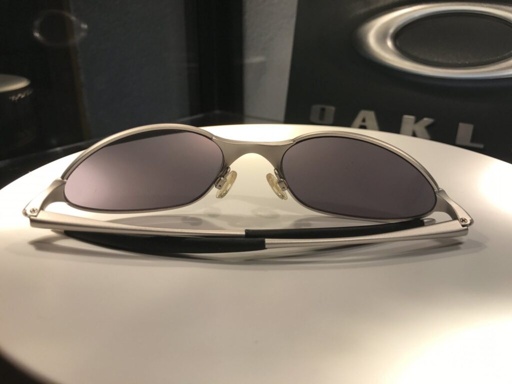 Silicone nosepads on original C Wire sunglasses