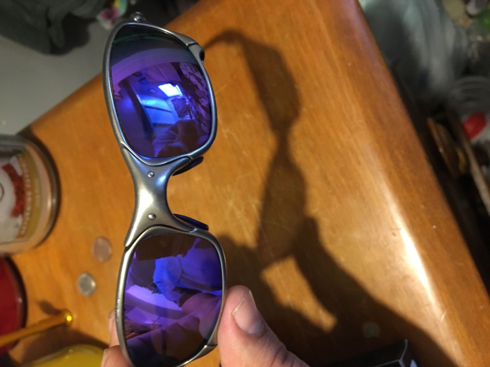 New violet iridium lenses