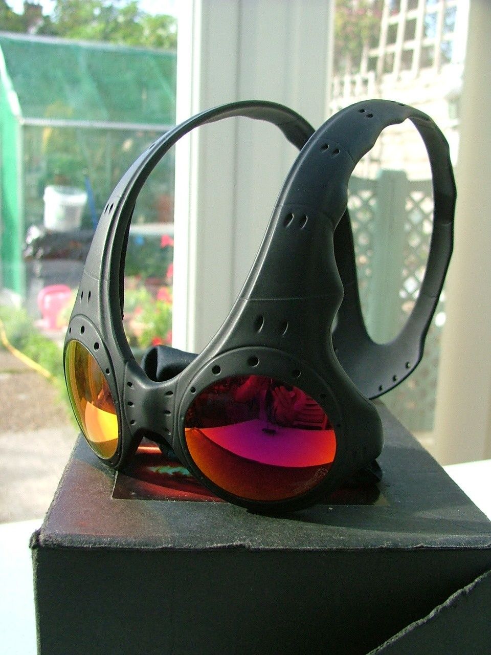 Oakley Blade II Edition Matte Black / Ruby Iridium OTT Sunglasses